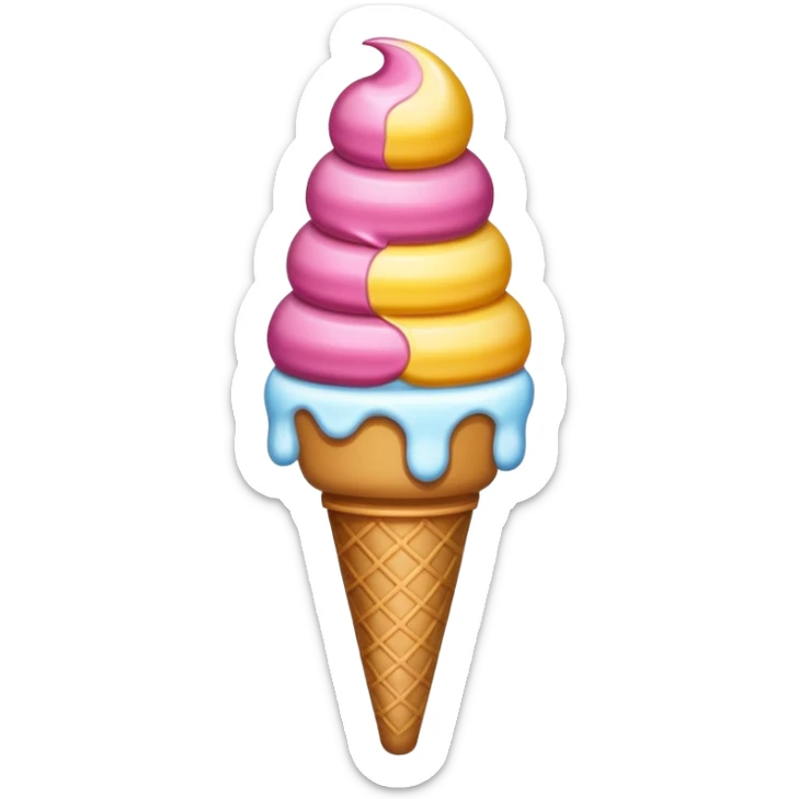 İce cream rod
 sticker