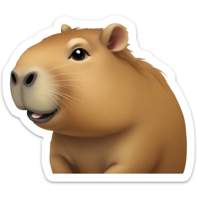 Capybara  sticker