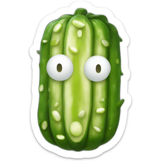 Pickle Rick sticker