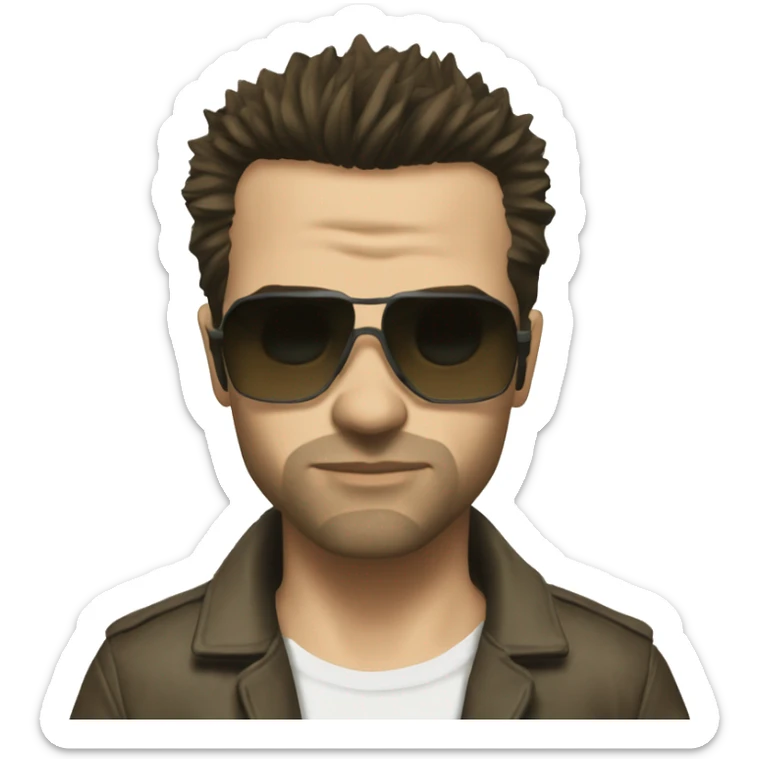 Fight club movie Tyler durden emoji  sticker