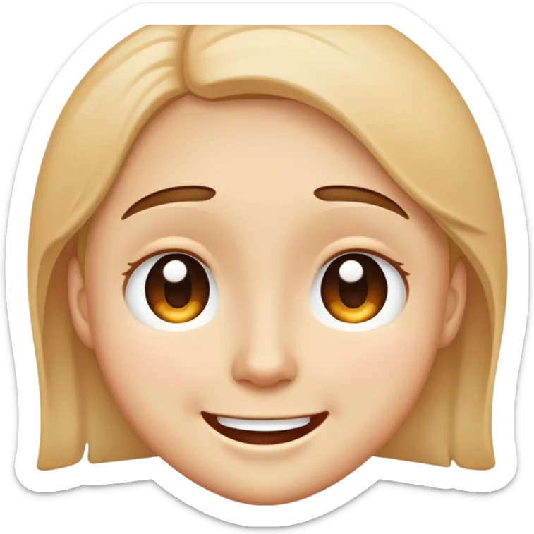 make a face that is like omg i cant believe someone thought of me like a sweet teary eyed thing lol sticker