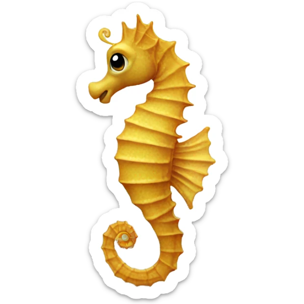 Seahorse sticker