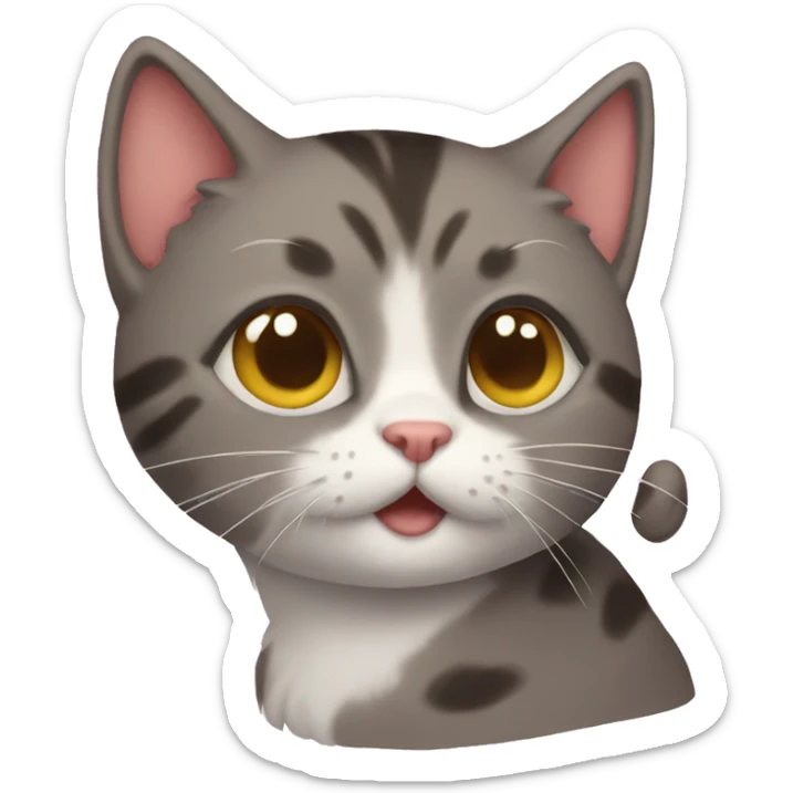 Kitty sticker