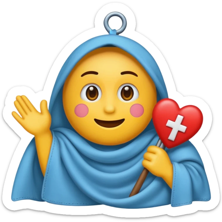 maak een emoji met een persoon emoji in het midden en dan een kruis of een vinkje in de handen van deze persoon sticker
