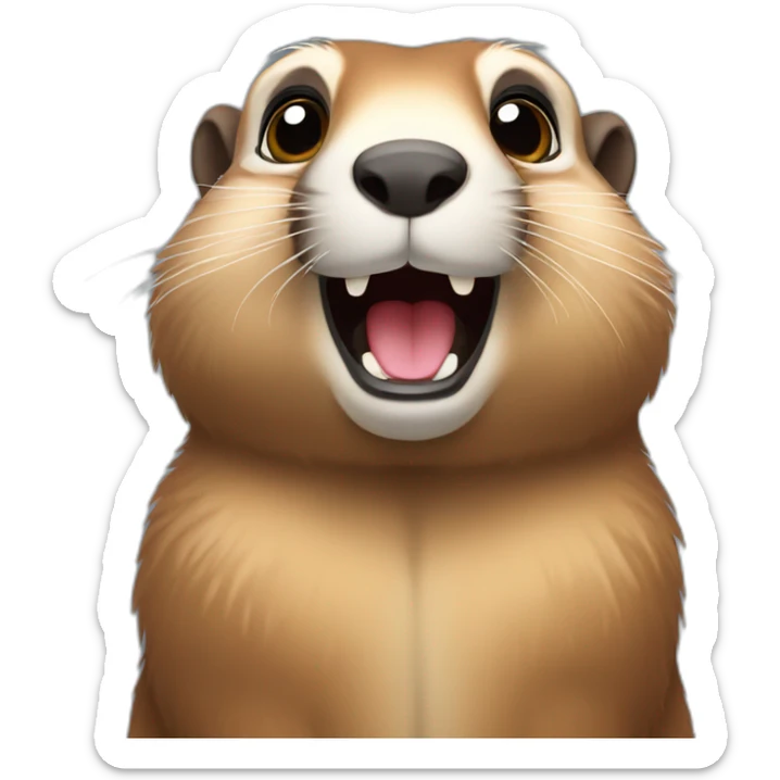 cute-marmot sticker