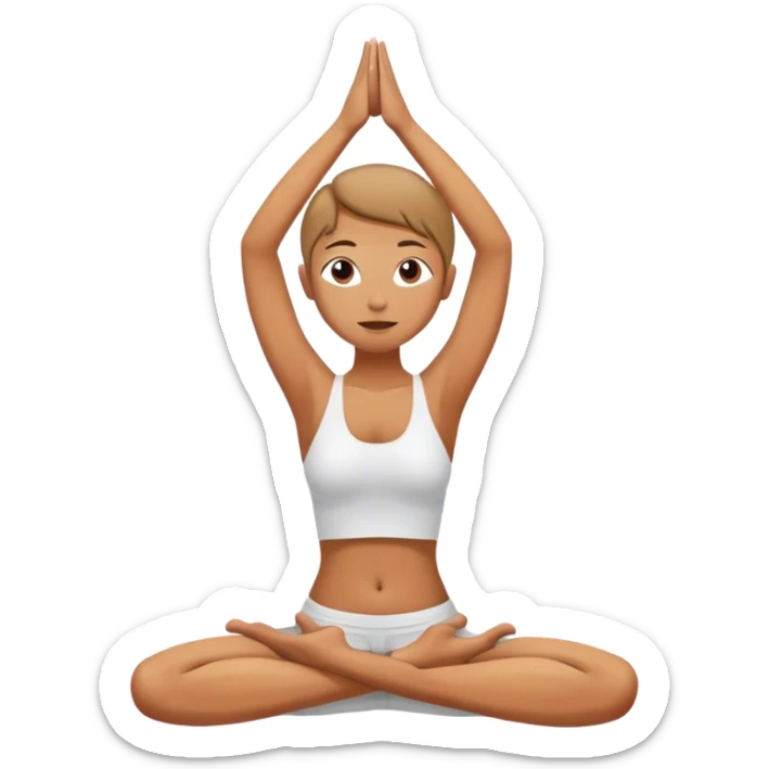 Yoga sticker