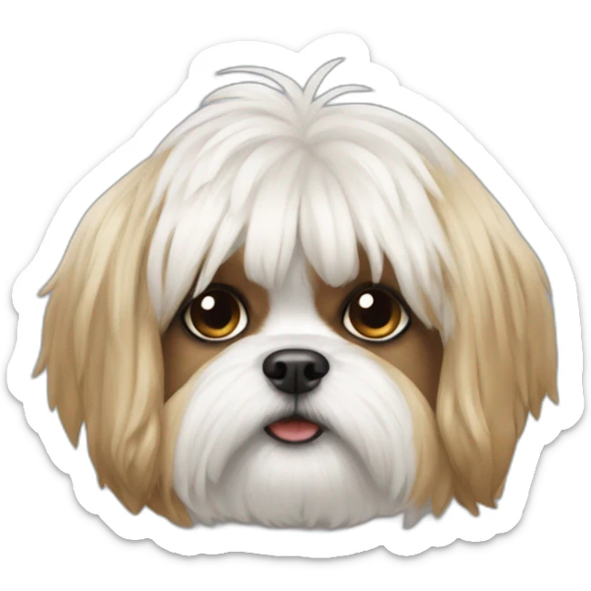 Shitzu sticker