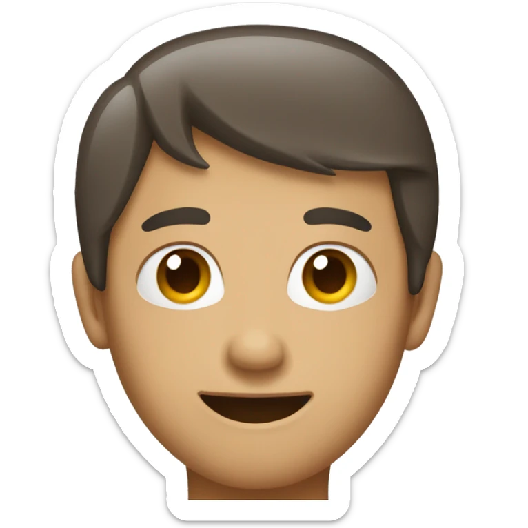 number 60 emoji in the style of the number 100 emoji sticker