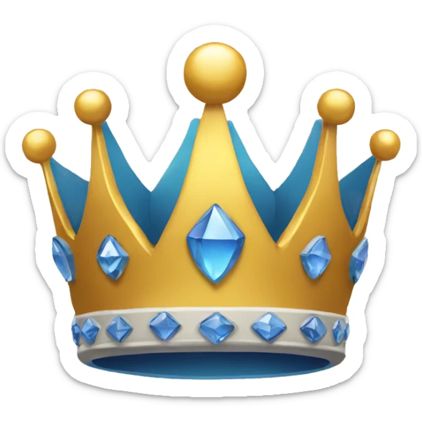 
crown sticker