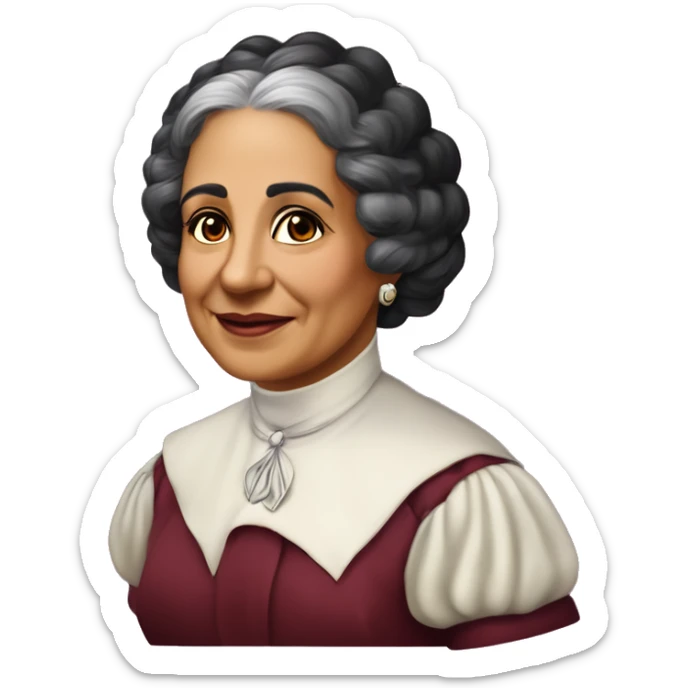 Julia Constancia de Burgos García was a Puerto Rican poet. As an advocate of Puerto Rican independence, she served as Secretary General of the Daughters of Freedom, the women's branch of the Puerto Rican Nationalist Party. burgundy sticker