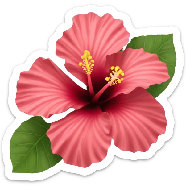 hibiscus sticker