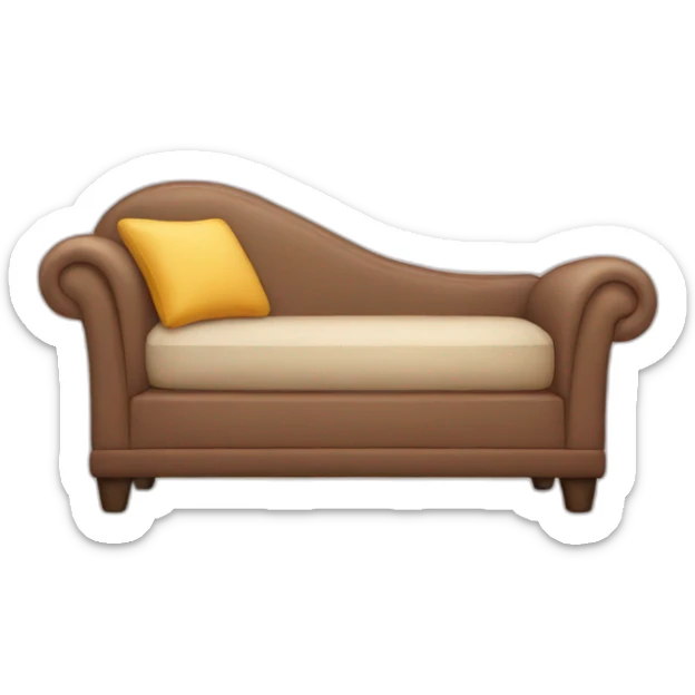 Sleep couch sticker