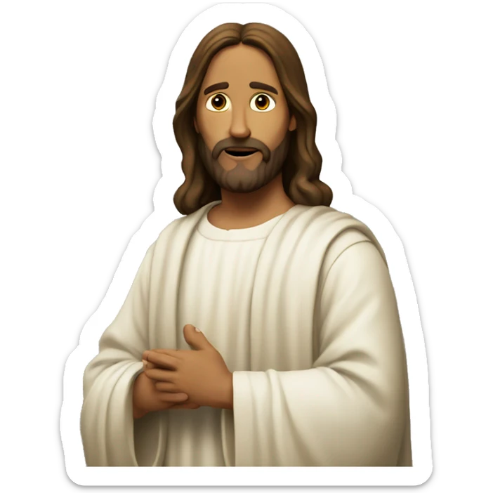 Jesus sticker