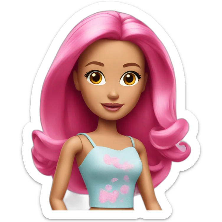 Barbie sticker