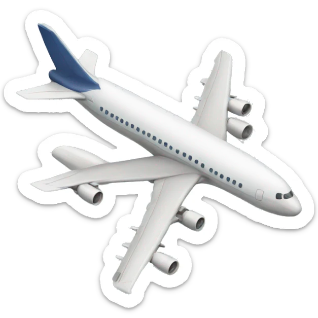 airplane  sticker