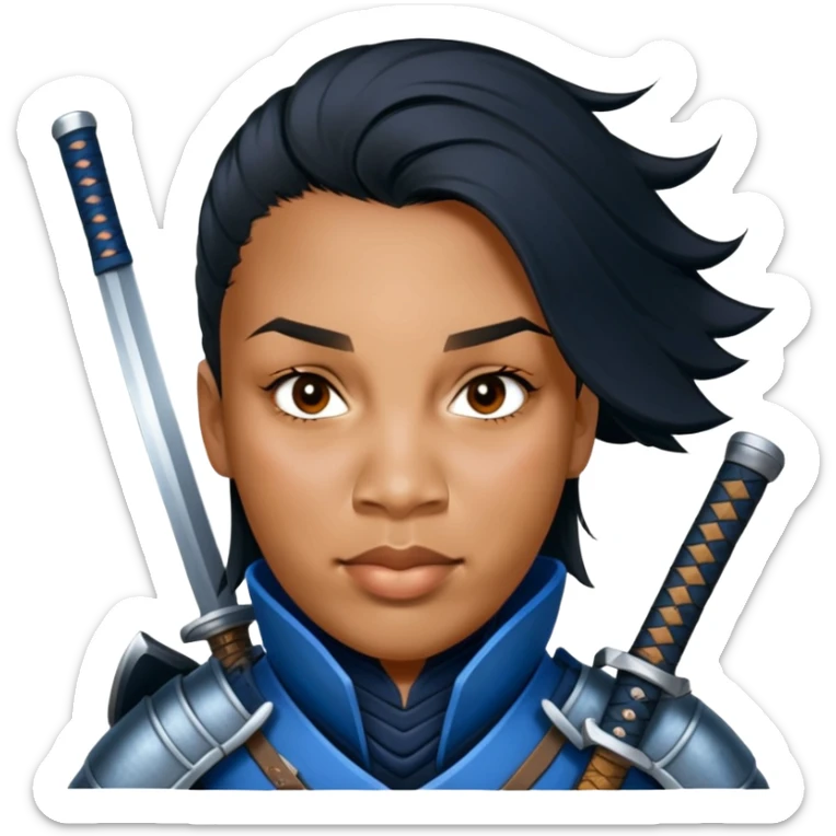 Samurai Defender sticker