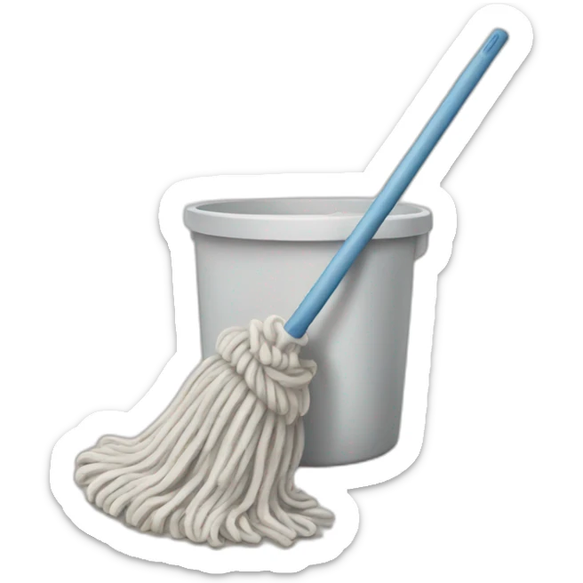Mop sticker