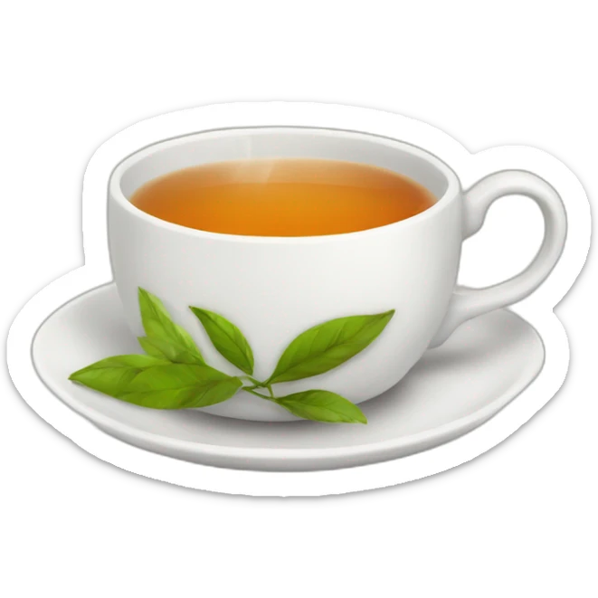 Tea sticker