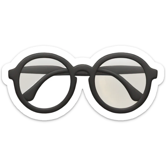 glasses sticker