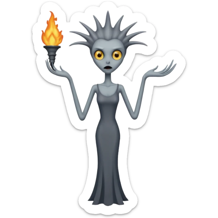 Siren head sticker
