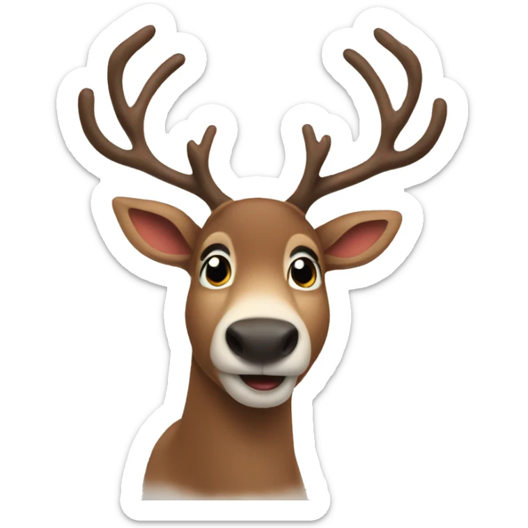 Reindeer  sticker