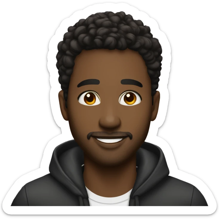 Portrait, American Male, Gay, Feminine 23	Black	Handsome features, soulful brown eyes, infectious smile	Aspiring musician sticker