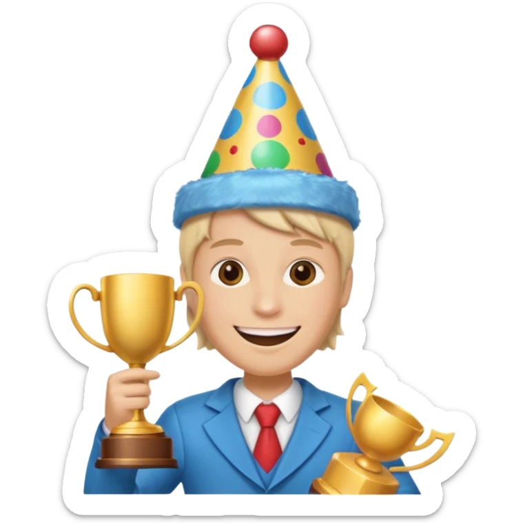 puedes hacer un emoji de la celebracion de poniendose la corona de lamine yamal sticker