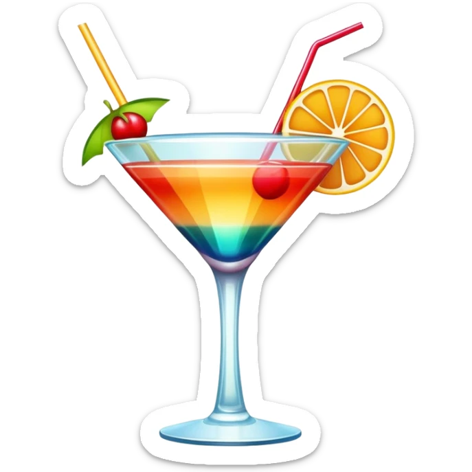 Cocktail  sticker