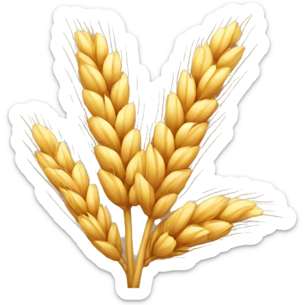 Wheat, symbolizing the richness of the land and the labor of the Cossacks. sticker