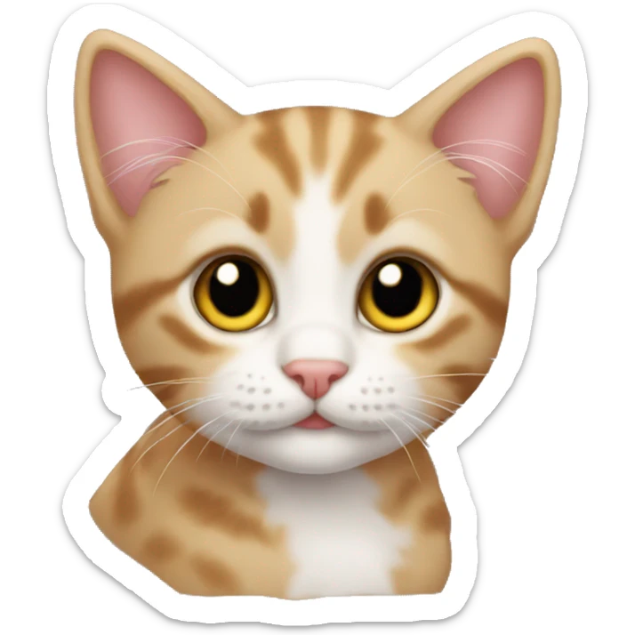 Kitten sticker