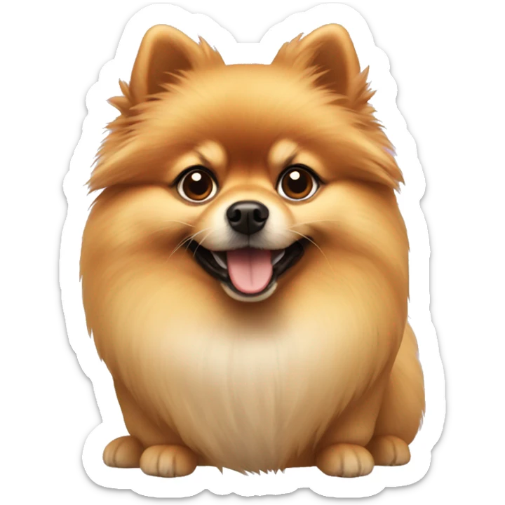 Pomeranian sticker