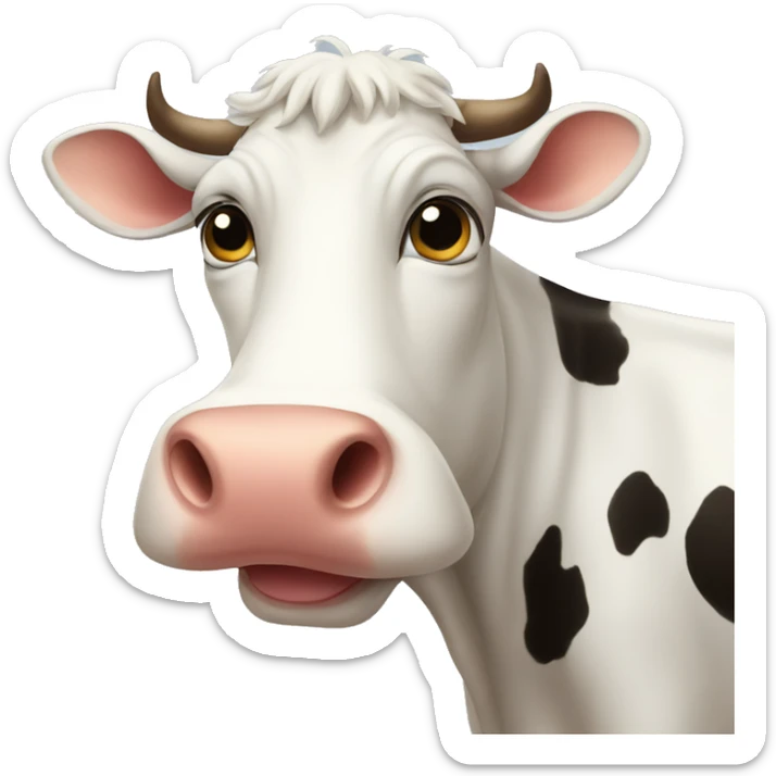 cow sticker
