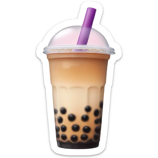 bubble tea sticker