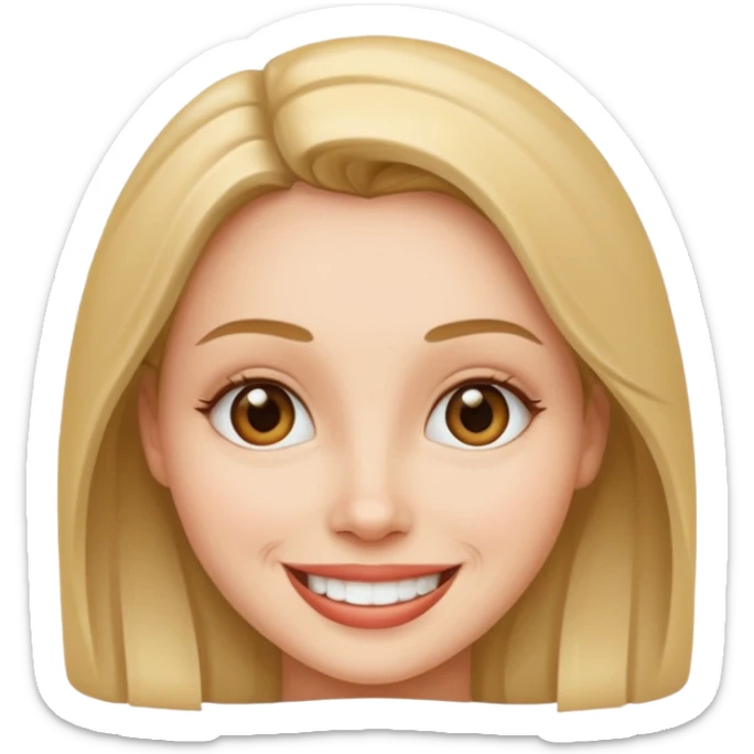 jolie emoji sticker