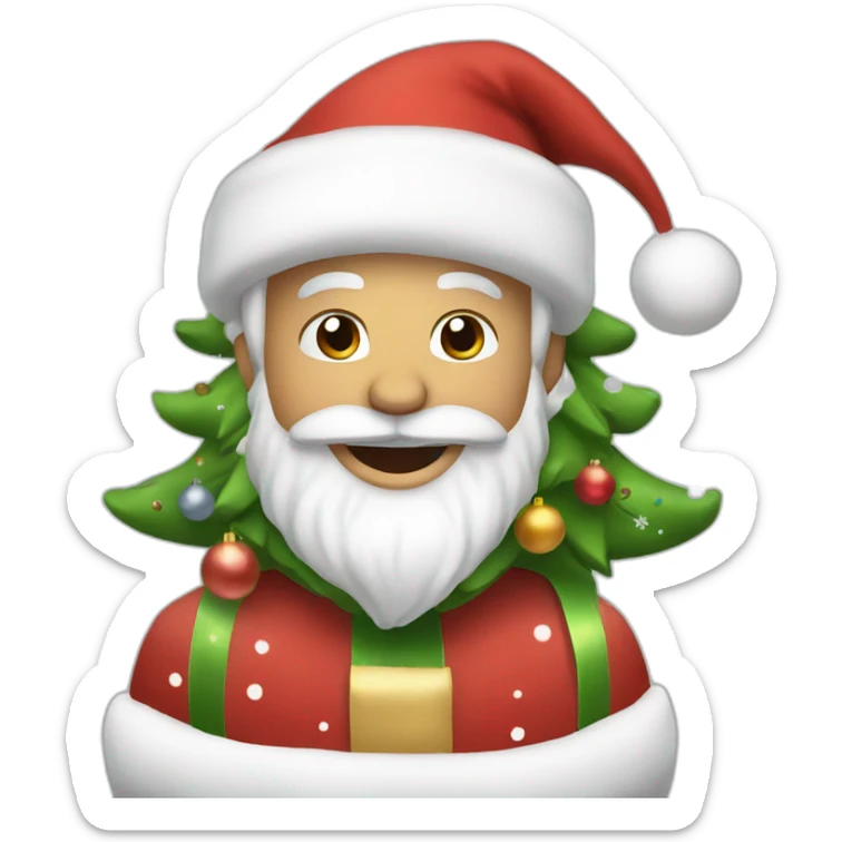 Happy Christmas sticker