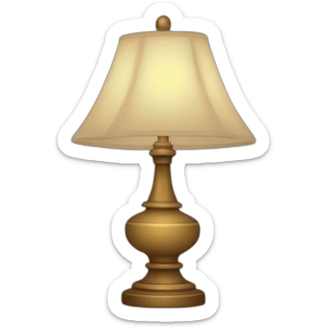 lamp sticker