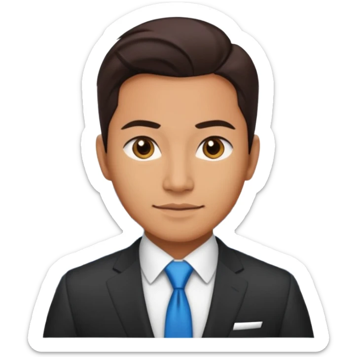 thirty-year- old financial investor from Malaysia involved in multiple real estate and business ventures in Manhattan and the Middle East. sticker