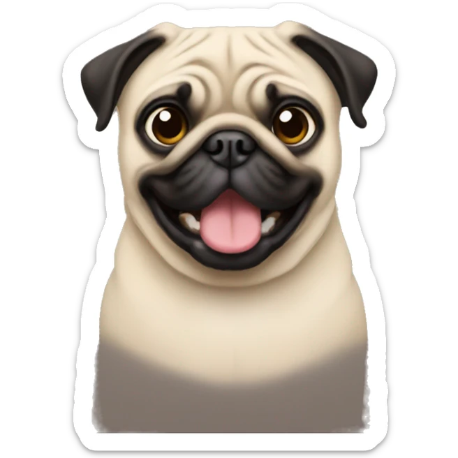 Pug  sticker