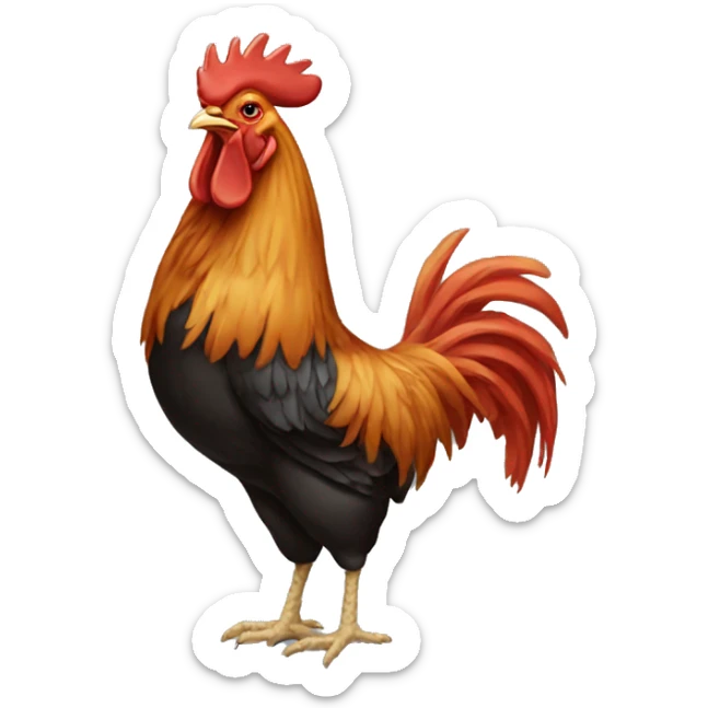 rooster sticker