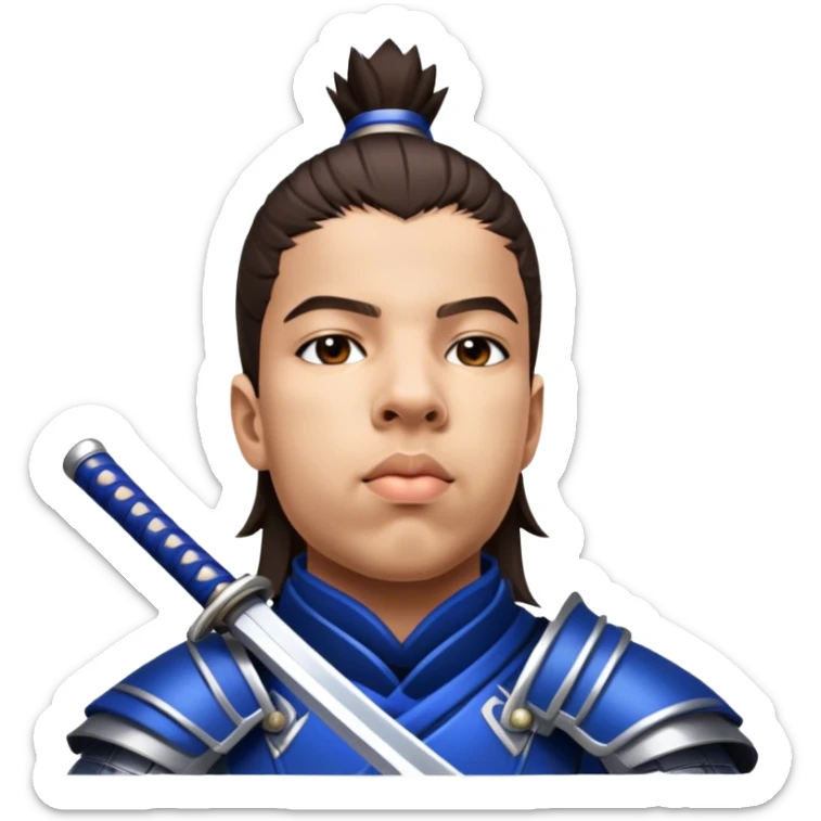 Steadfast Samurai sticker