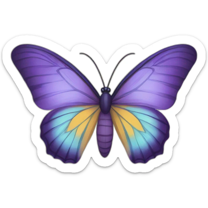 Mariposa sticker