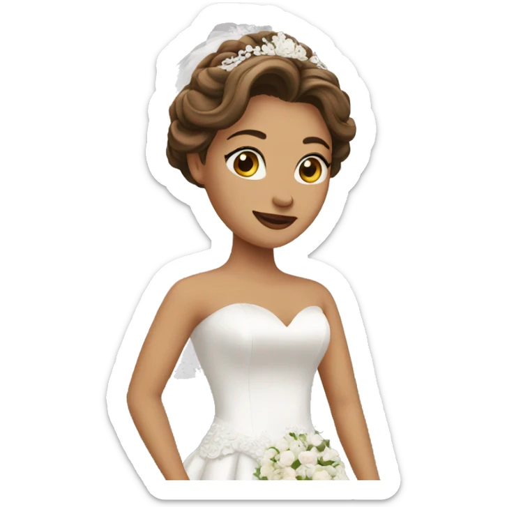 bride sticker