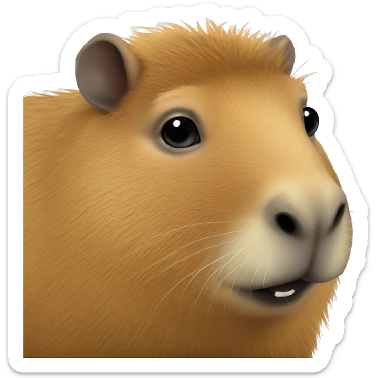 Capybara  sticker