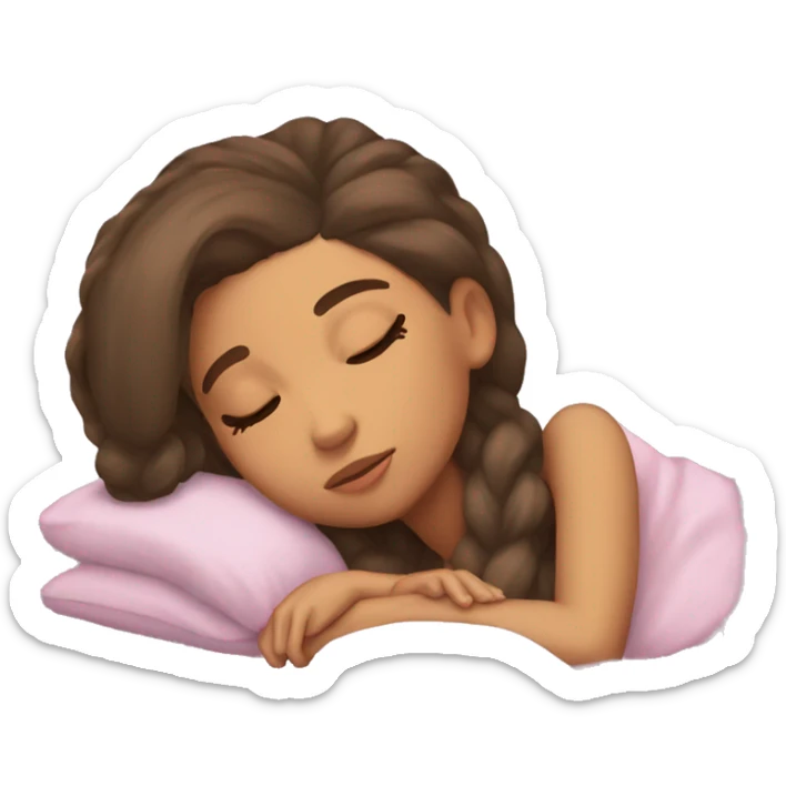 Ariana Grande sleeping sticker