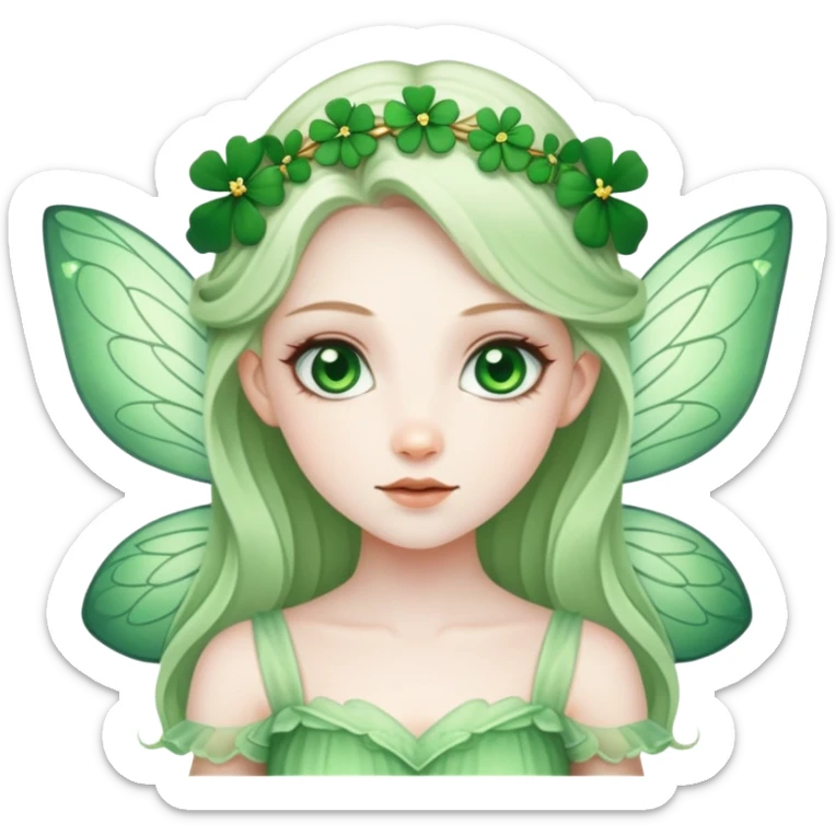 Irish fairy sticker