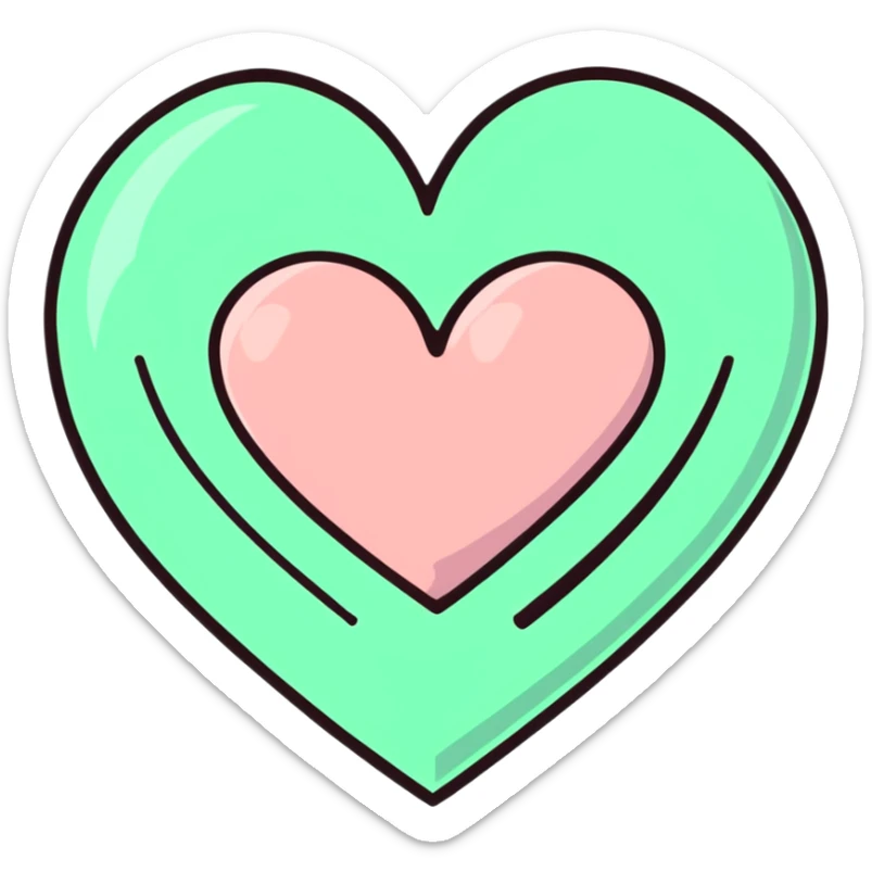 heart sticker