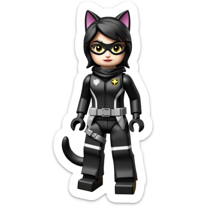 Lego Cat woman Stealthy desert Rock climbing Snow planet dark scary sporty police off road interceptor humvee camper  sticker