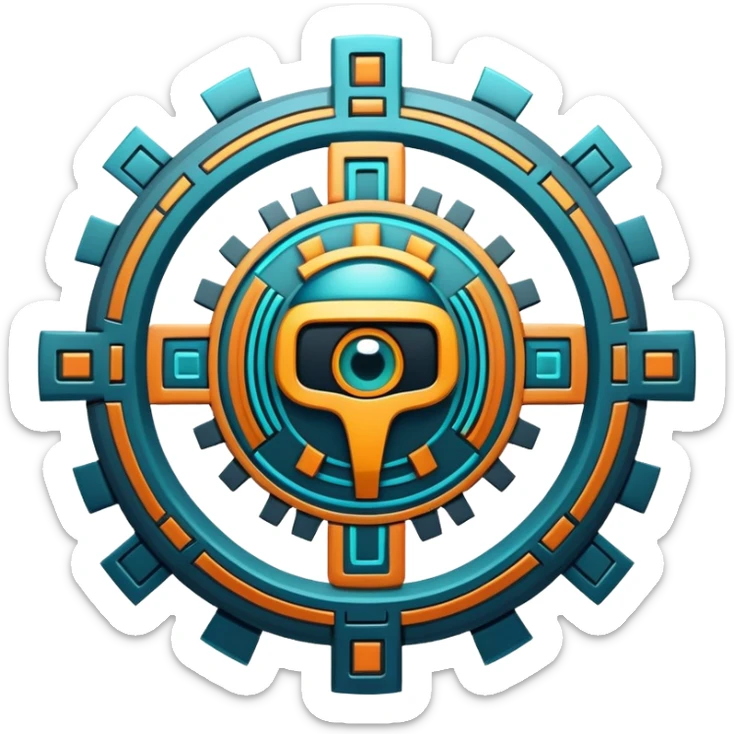 LOGO SOBRE AZTECAS TECNOLOGIA.

SOMOS UNA EMPRESA DE TECNOLOGIA CON IA, APPS ETC.

DE NOMBRE ASTECH, QUE SE VEA FUTURISTA DE MEXICO sticker