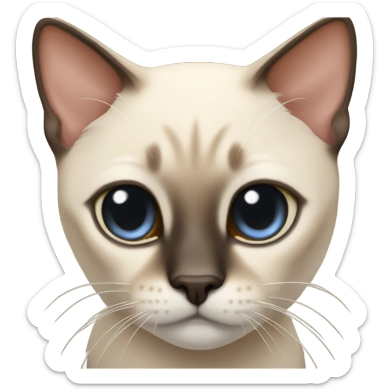 Siamese cat sticker