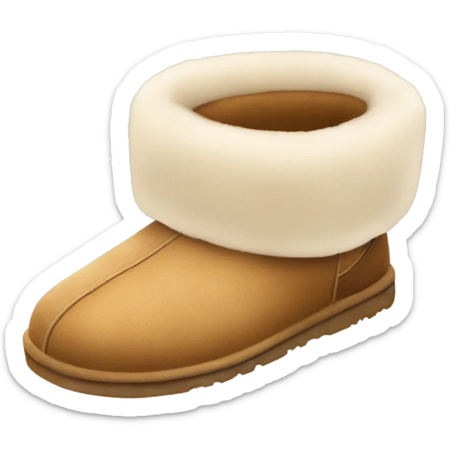 ugg slippers sticker